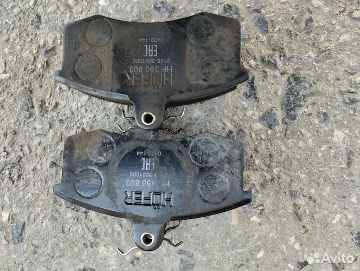 Тормозные колодки передние ваз