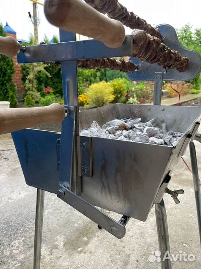 Мангал с электроприводом
