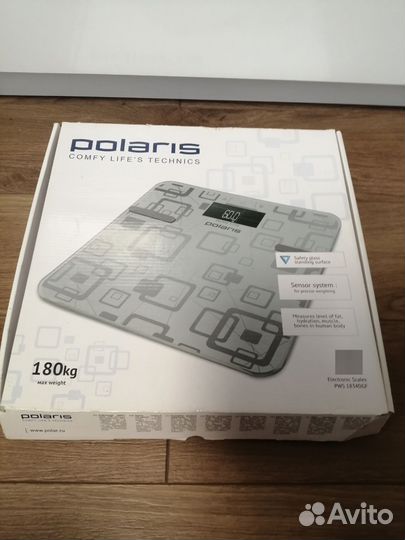Весы напольные электронные polaris