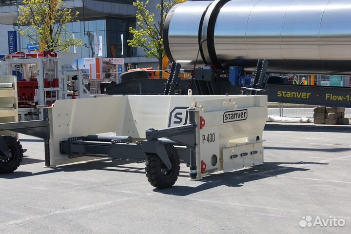 Щебнераспределитель для дорожных работ