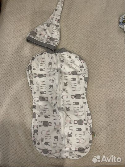 Кокон для пеленания новорожденных на молнии