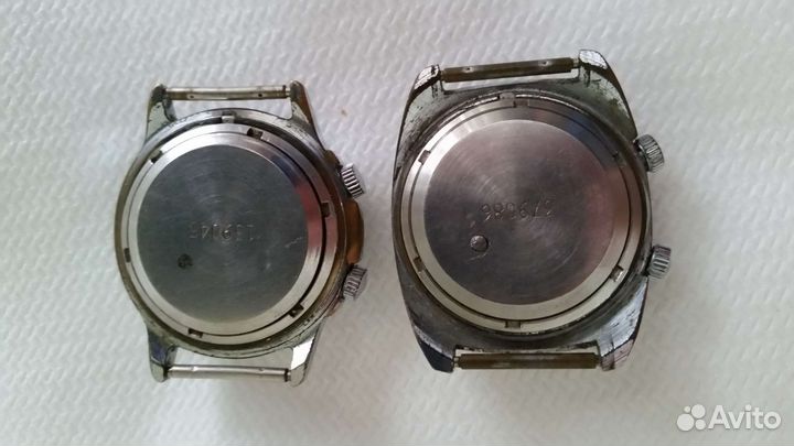 Часы Полет мужские с будильником. СССР