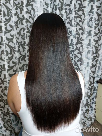 Кератиновое выпрямление