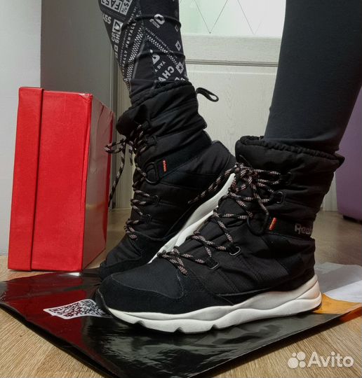 Женские зимние ботинки дутики Reebok Winter Boot