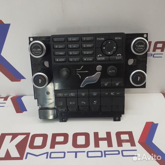 Блок управления климат-контролем volvo S80