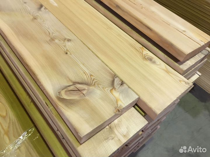Доска террасная лиственница гладкая