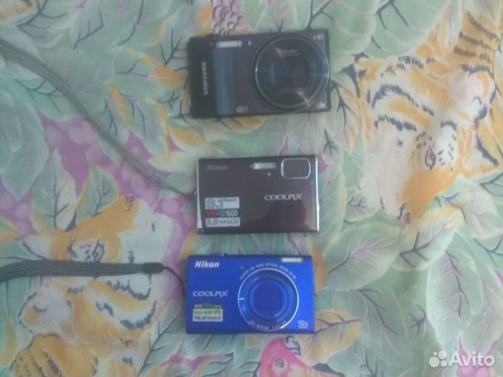 Фотоаппараты Samsung wb150f wi-fi hd 18x и Nikon