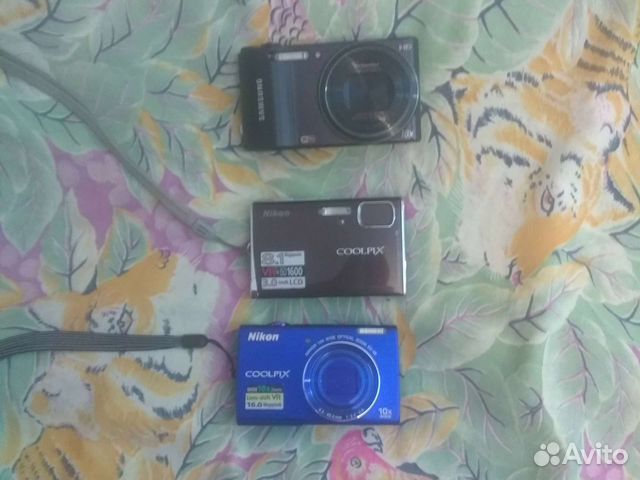 Фотоаппараты Samsung wb150f wi-fi hd 18x и Nikon