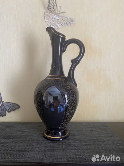 Ваза- кувшин СССР с клеймом(кобальт)
