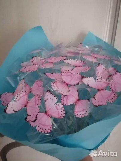 Букет с бабочками