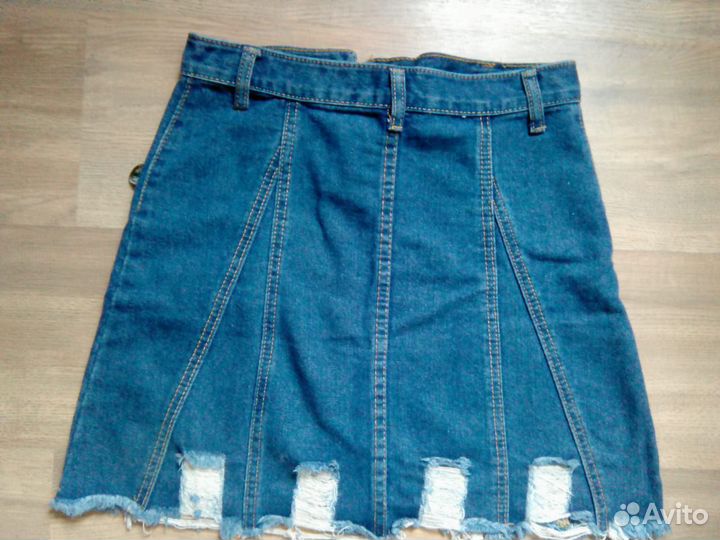 Джинсовая юбка