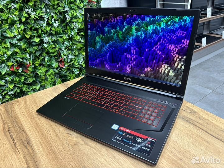 Мощный игровой ноутбук MSI i7