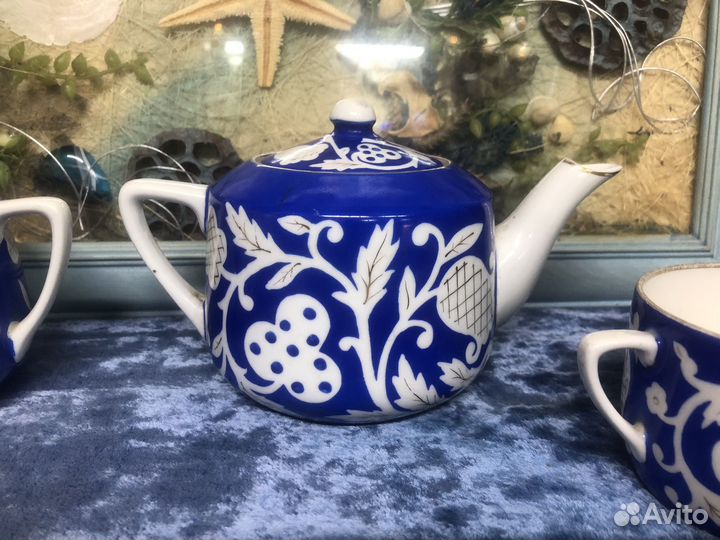 Сервиз чайный Дулево Леонов Райский сад