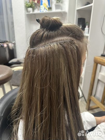 Голивудское наращивание биопротеиновых волос