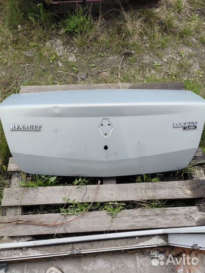 Крышка багажника renault logan