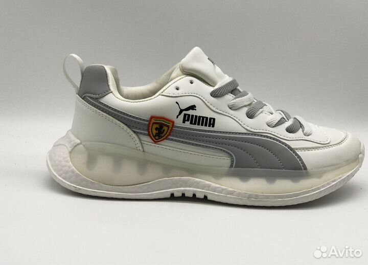 Белые кроссовки Puma для мужчин, размеры 41-45, но