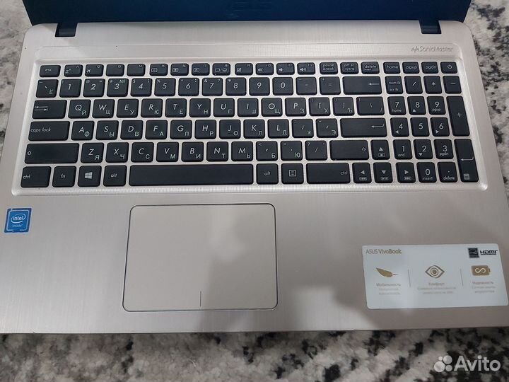 Ноутбук Asus Celeron N4100/SSD-120GB/4GB DDR4