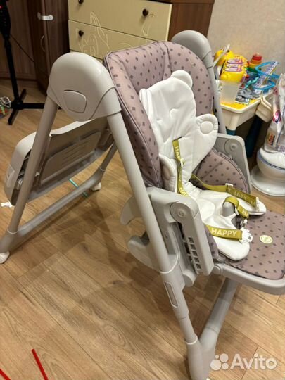 Стульчик для кормления happy baby william pro