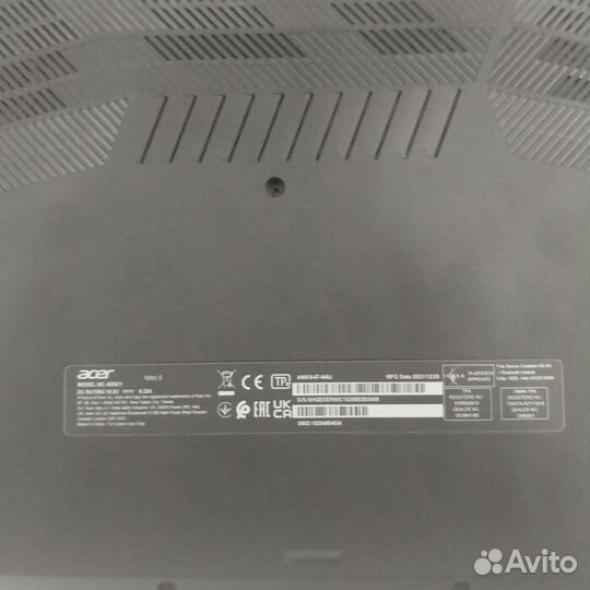 Ноутбук Acer Nitro 5 N20C1 (Рассрочка / Л1)