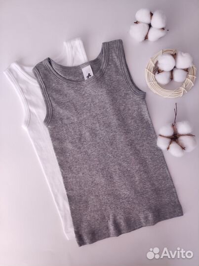 Майка новая 92 хлопок C&A