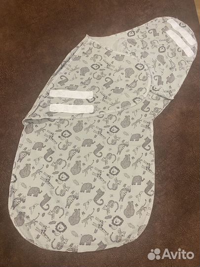 Кокон-пеленка на липучках