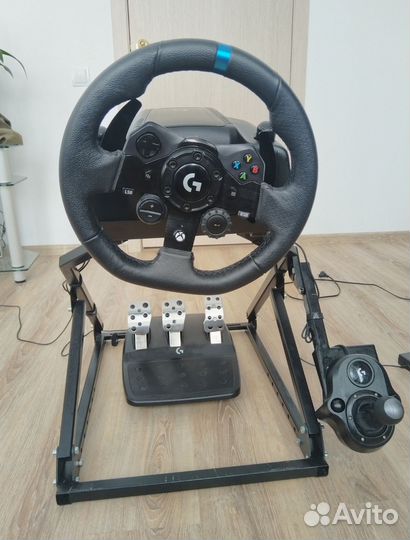 Руль logitech g923 +шифтер
