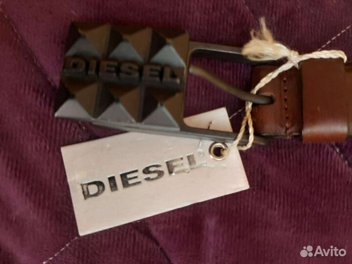 Кожаные ремни. Diesel. Italy brand. M.L