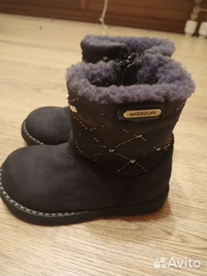 Сапоги детские на меху