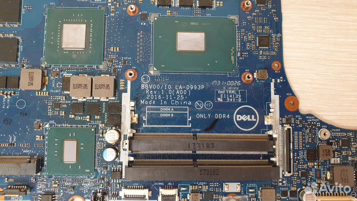 LA-D993P плата для ноутбука dell