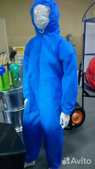 Комбинезоны защитные одноразовые и многоразовые