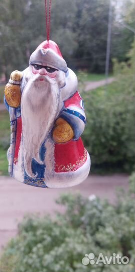 Ёлочная игрушка дед Мороз