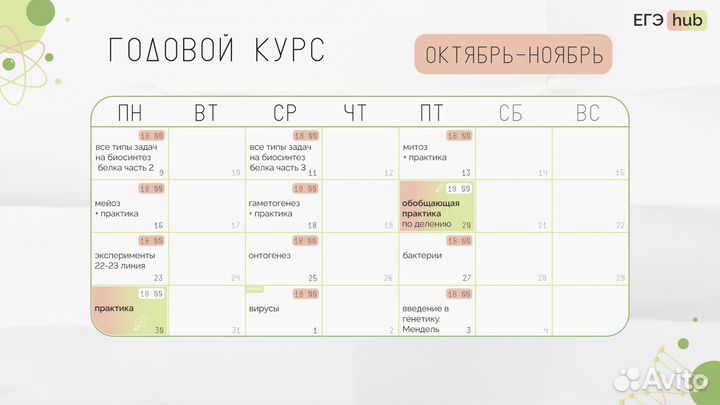 Егэ по биологии от егэhub