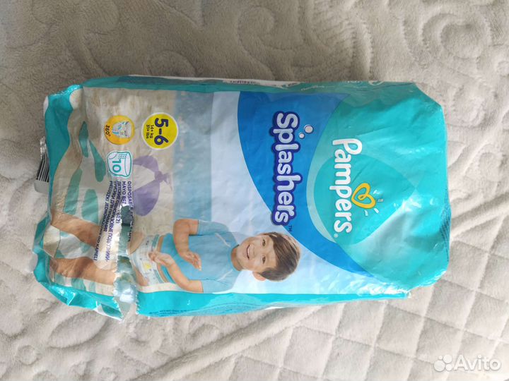 Подгузники для плавания 5-6