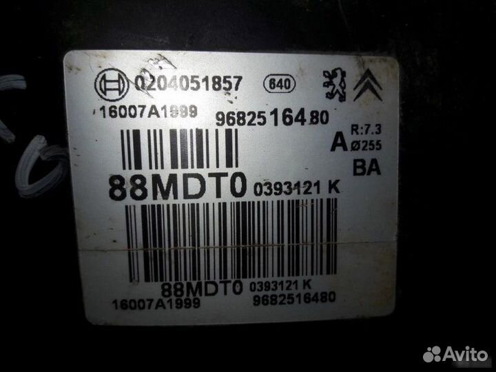 Вакуумный усилитель тормозов Peugeot 308