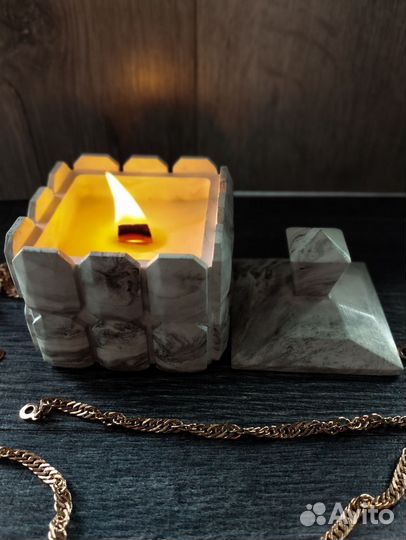 Ароматическая свеча- шкатулка