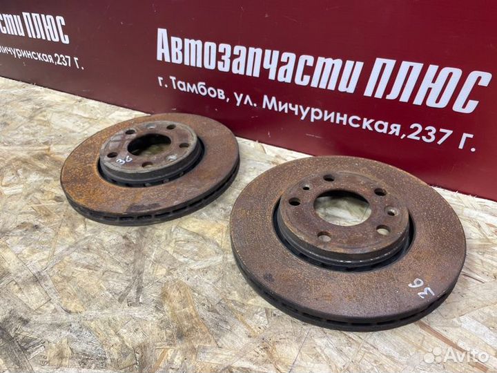 Тормозные диски переднее Renault Duster