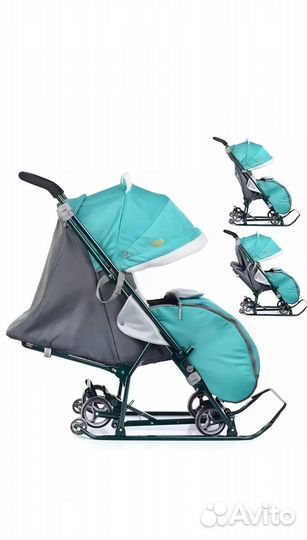 Коляска санки