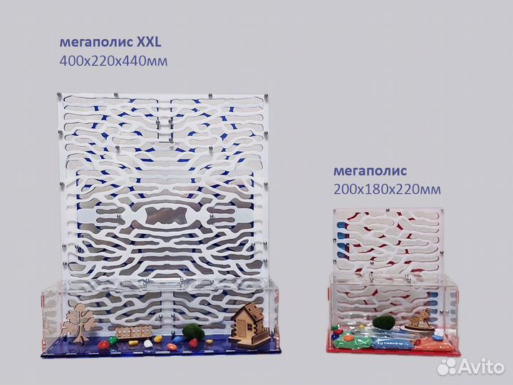 Муравьиная ферма Мегаполис хайтек