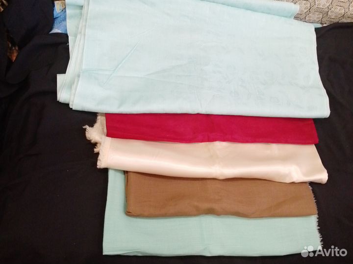 Отрез ткани ситец СССР