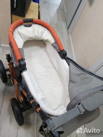 Прогулочная коляска зимняя/летняя бу