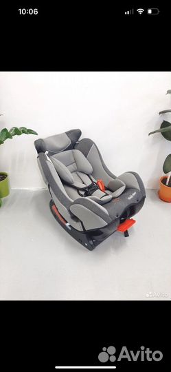 Новое серое автокресло teddy bear 0-25 кг