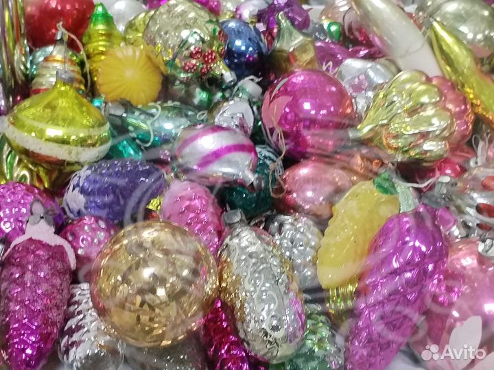 Елочные игрушки СССР