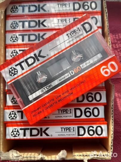 Аудиокассета TDK D60