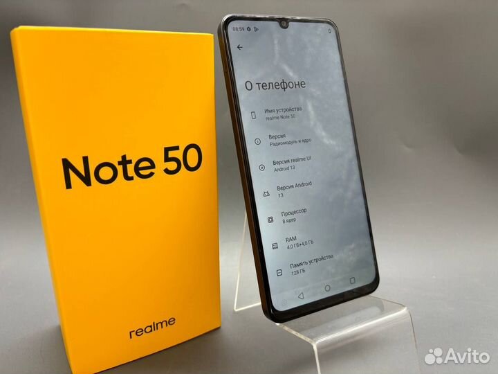 realme Note 50, 4/128 ГБ