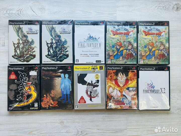 Диски PlayStation 2 лицензия ntsc J часть 2