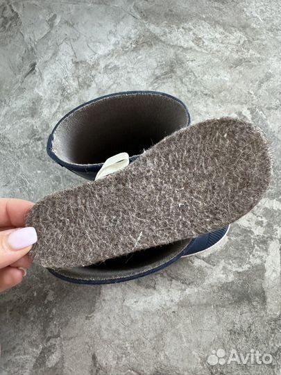 Детские резиновые сапоги котофей 24 размер