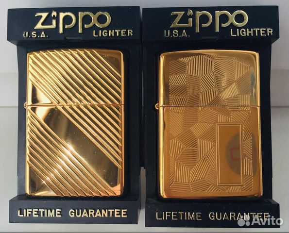 Zippo серии Gold Electroplated Zippo 31 Zippo 33