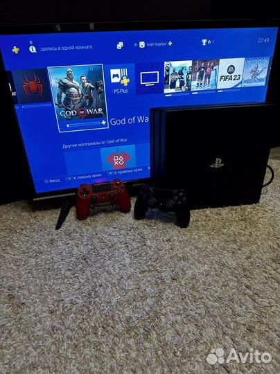 Sony playstation 4 pro + 400игр
