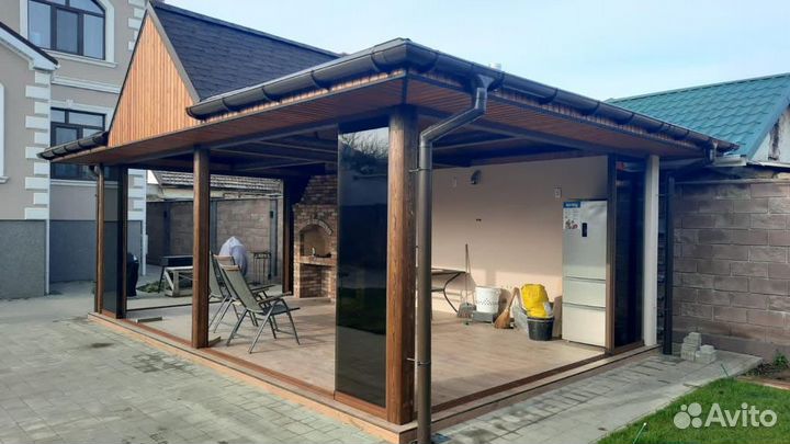 Безрамное остекление