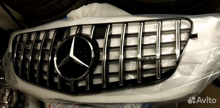 Решётка радиатора GT style для Mercedes E 212 213